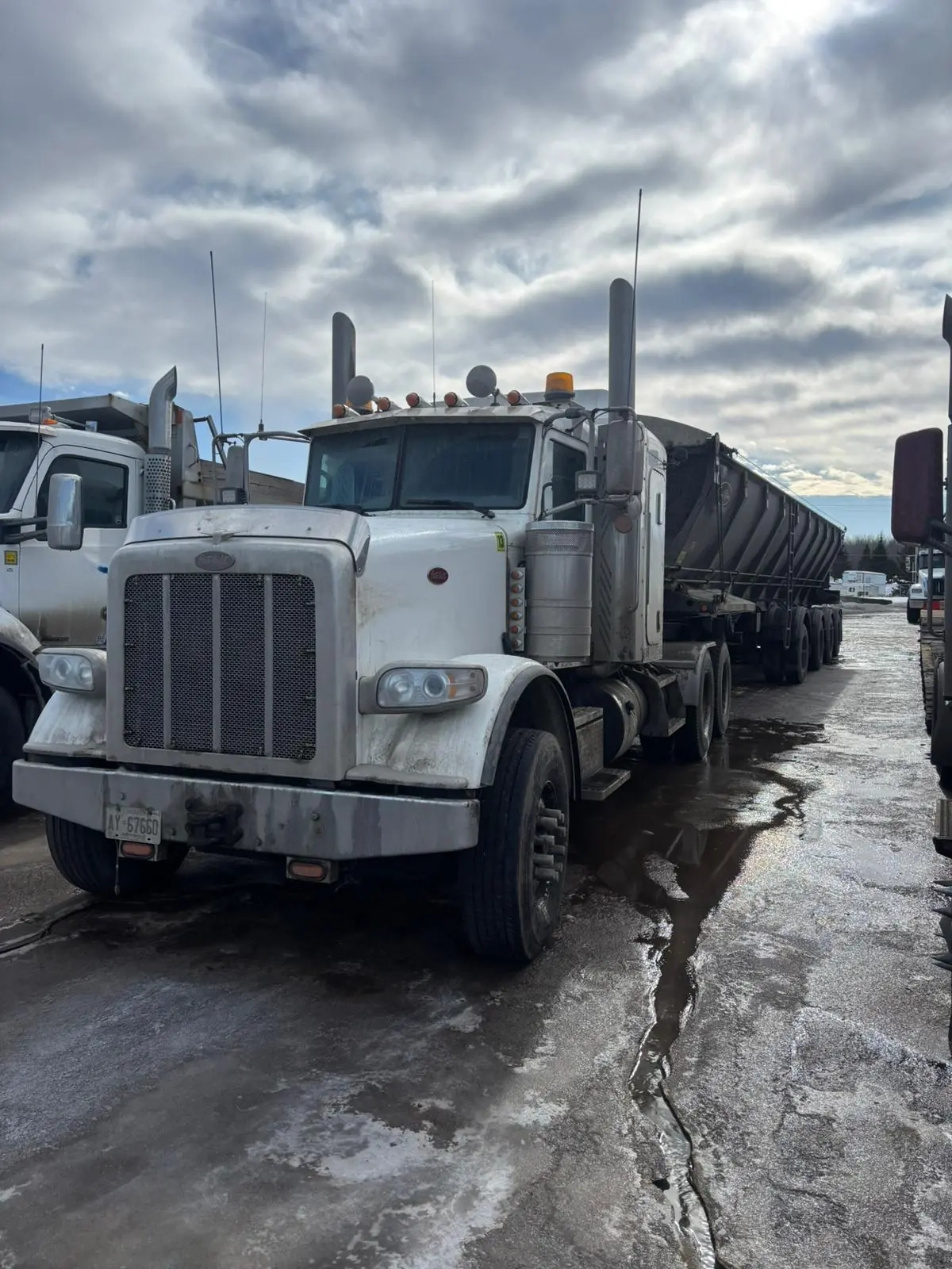 Before fleet washing